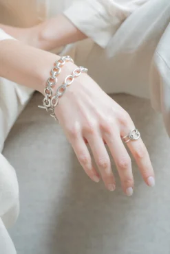 Philippe Audibert Bracelet Alyssa Argente Hot
