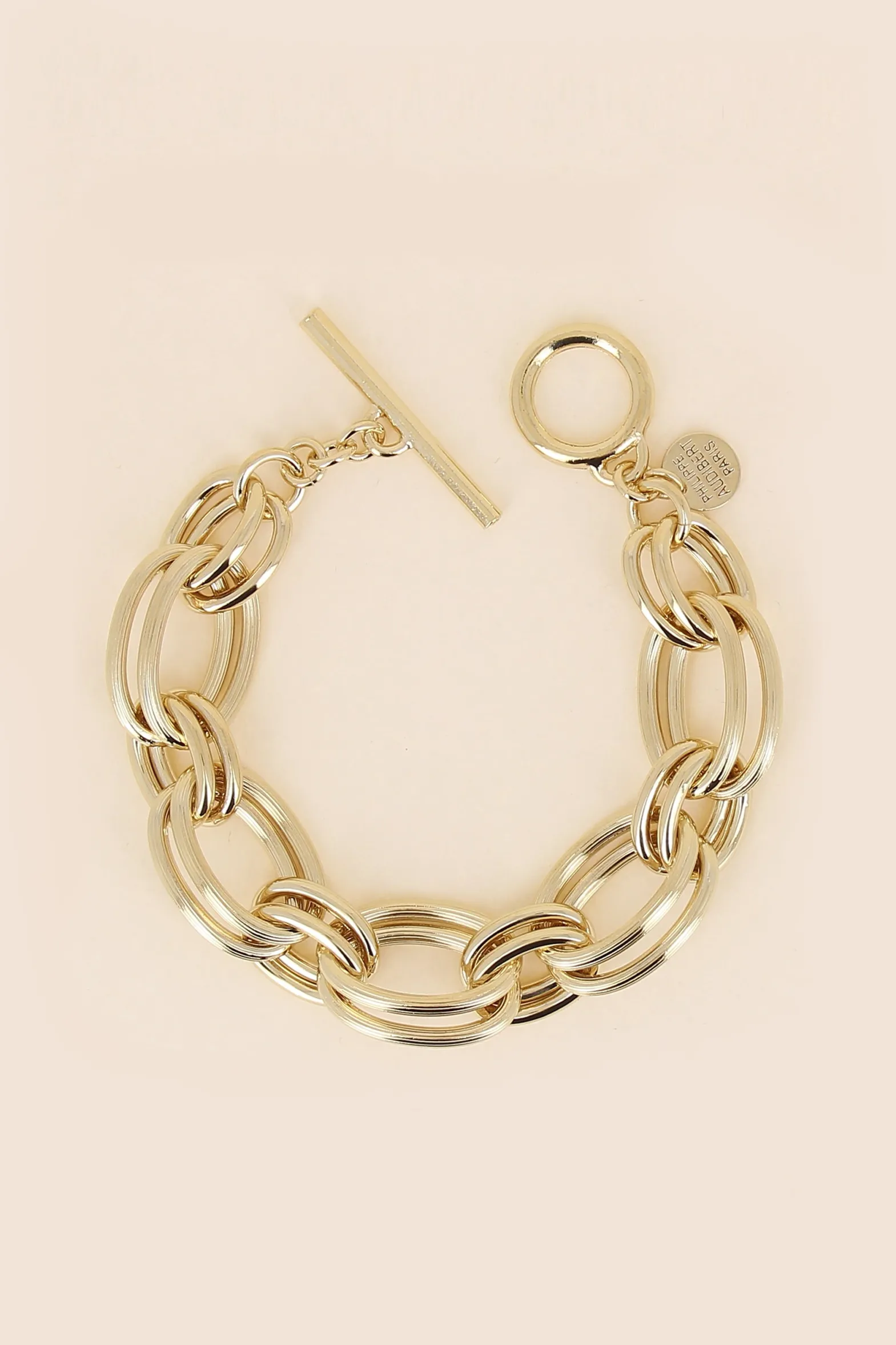 Philippe Audibert Bracelet Byron Gm Dore Shop