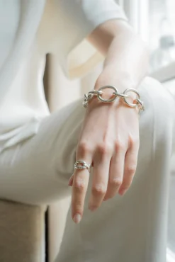 Philippe Audibert Bracelet Emma Silver Plated Cheap