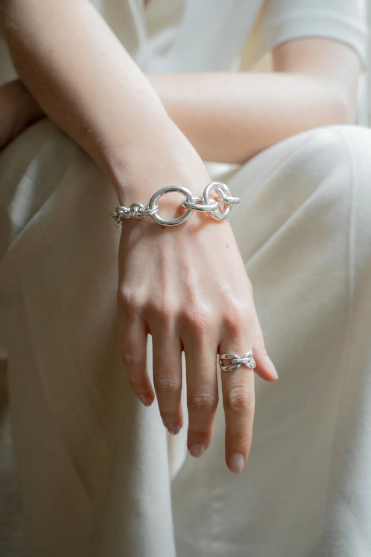 Philippe Audibert Bracelet Emy Argente Best Sale