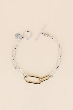 Philippe Audibert Bracelet Ena Double Bicolore Discount