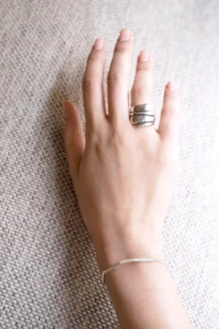 Philippe Audibert Bracelet Heta Argente Best Sale