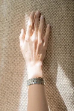 Philippe Audibert Bracelet Palm Argente New
