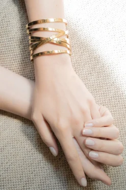 Philippe Audibert Bracelet Right Xl Dore Hot