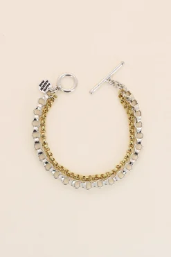 Philippe Audibert Bracelet Virgil Double Bicolore Best Sale