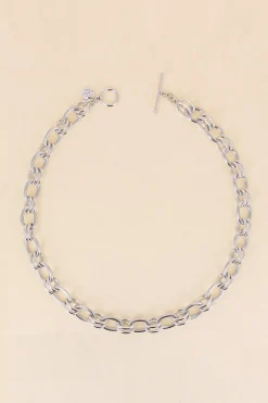 Philippe Audibert Byron Pm Necklace Argente New
