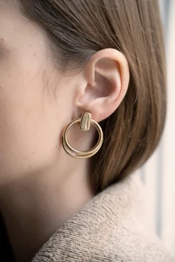 Philippe Audibert Clip Earrings Nevada Dore Hot