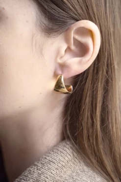 Philippe Audibert Earrings Addisson Pm Dore Shop