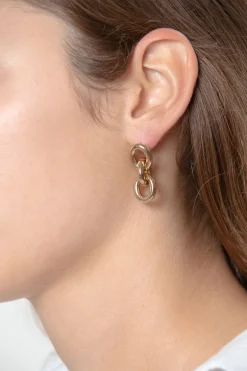 Philippe Audibert Earrings Edmund Double Dore Online