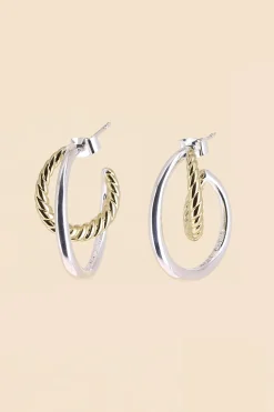 Philippe Audibert Earrings Jane Gm Bicolore Clearance