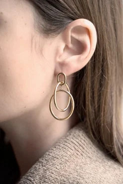 Philippe Audibert Earrings Patxi Smooth Dore Cheap