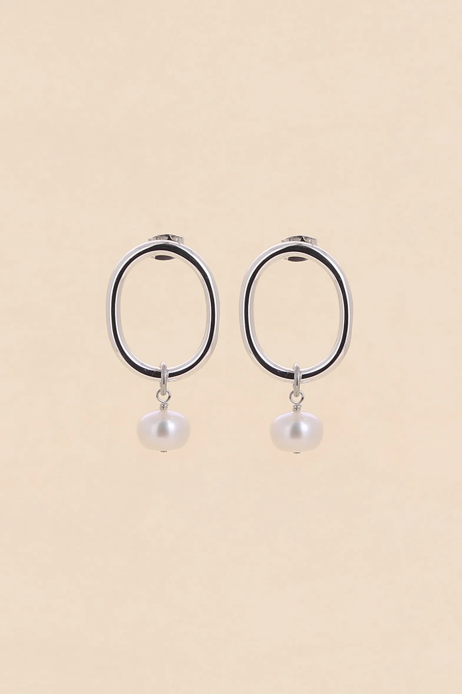 Philippe Audibert Earrings Pia Pearl Argente Flash Sale