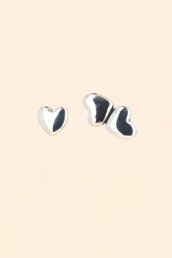 Philippe Audibert Earrings Wanda Double Coeur Flash Sale