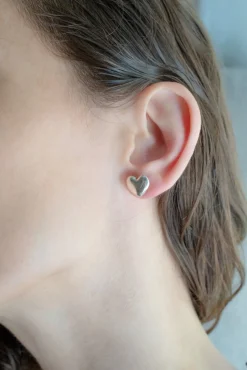 Philippe Audibert Earrings Wanda Double Coeur Flash Sale