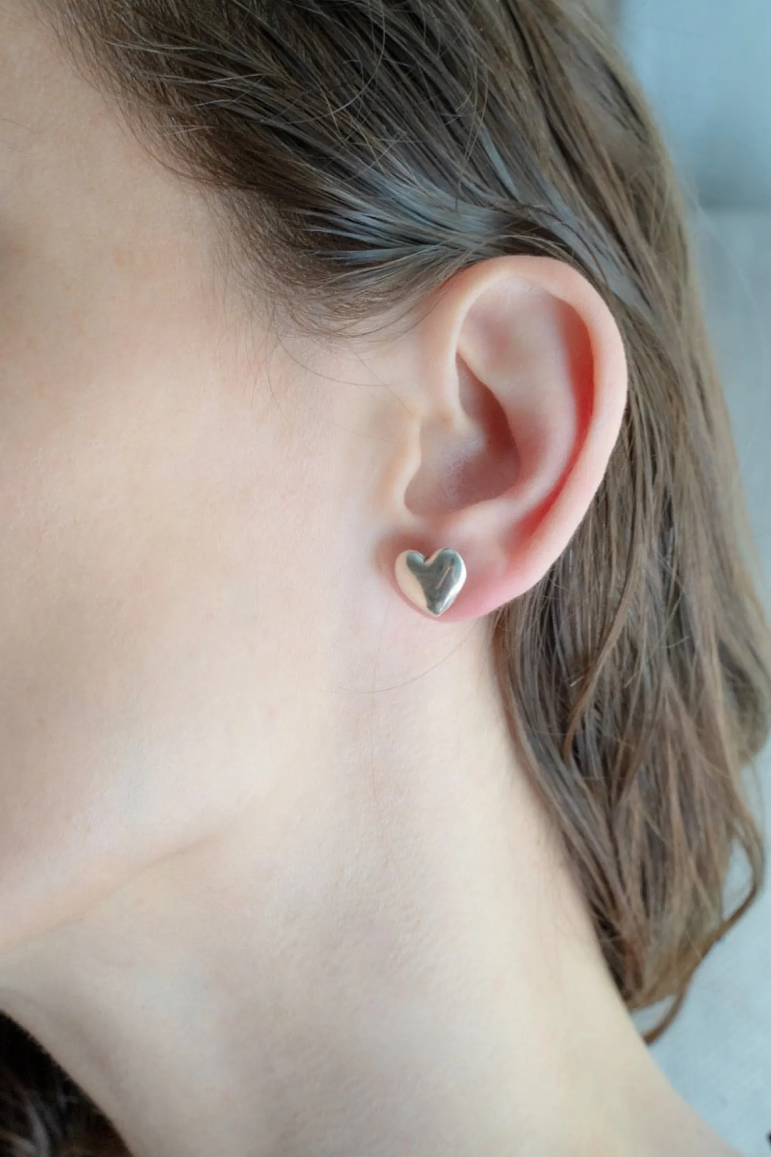 Philippe Audibert Earrings Wanda Double Coeur Flash Sale