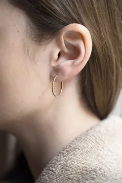 Philippe Audibert Hoop Earrings Abott Dore Clearance