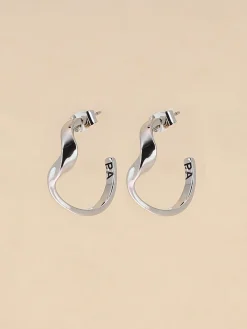 Philippe Audibert Hoop Earrings Clea Argente Clearance