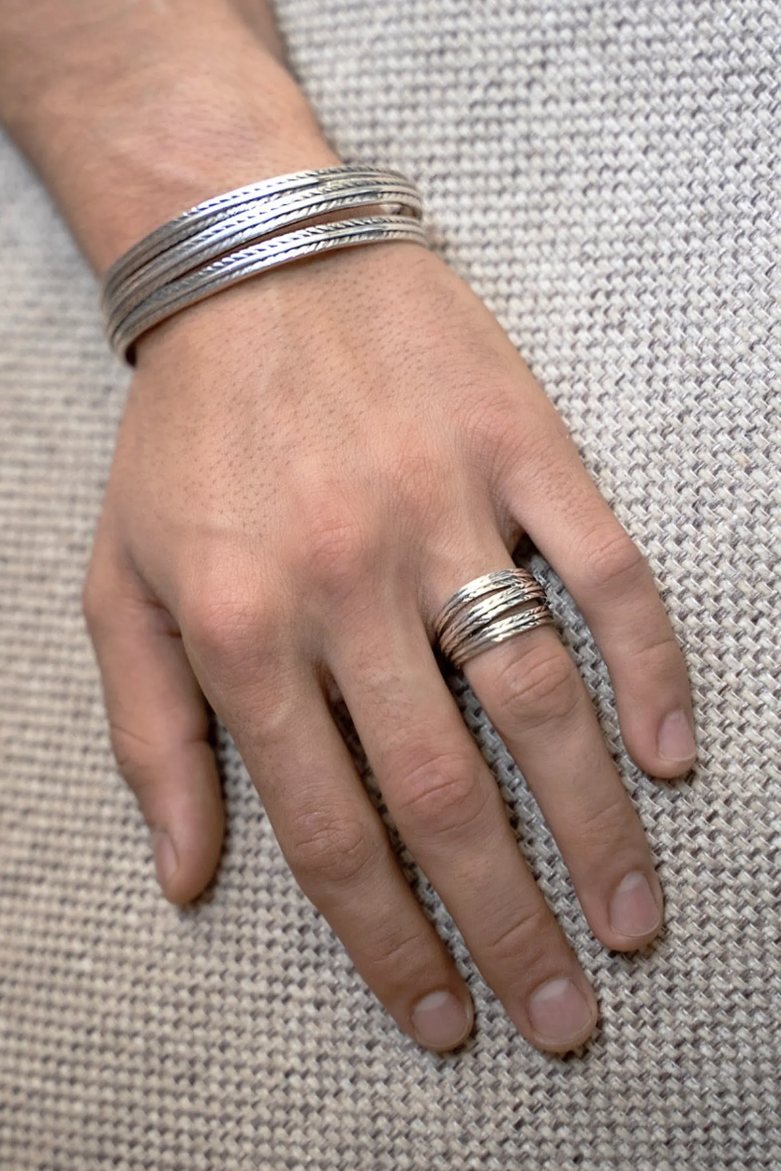 Philippe Audibert Men Bracelet Tziziri Sale
