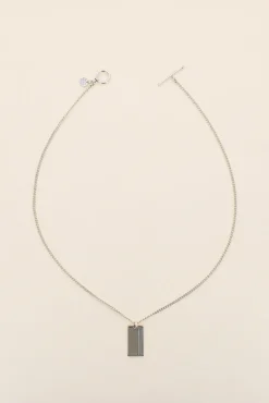 Philippe Audibert Men Necklace Plate Argente Fashion