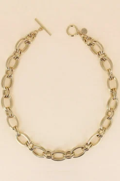 Philippe Audibert Necklace Byron Gm Dore Discount