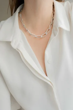 Philippe Audibert Necklace Cad Argente Clearance