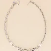 Philippe Audibert Necklace Chain Double Peran Argente Outlet