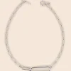 Philippe Audibert Necklace Ena Double Argente New