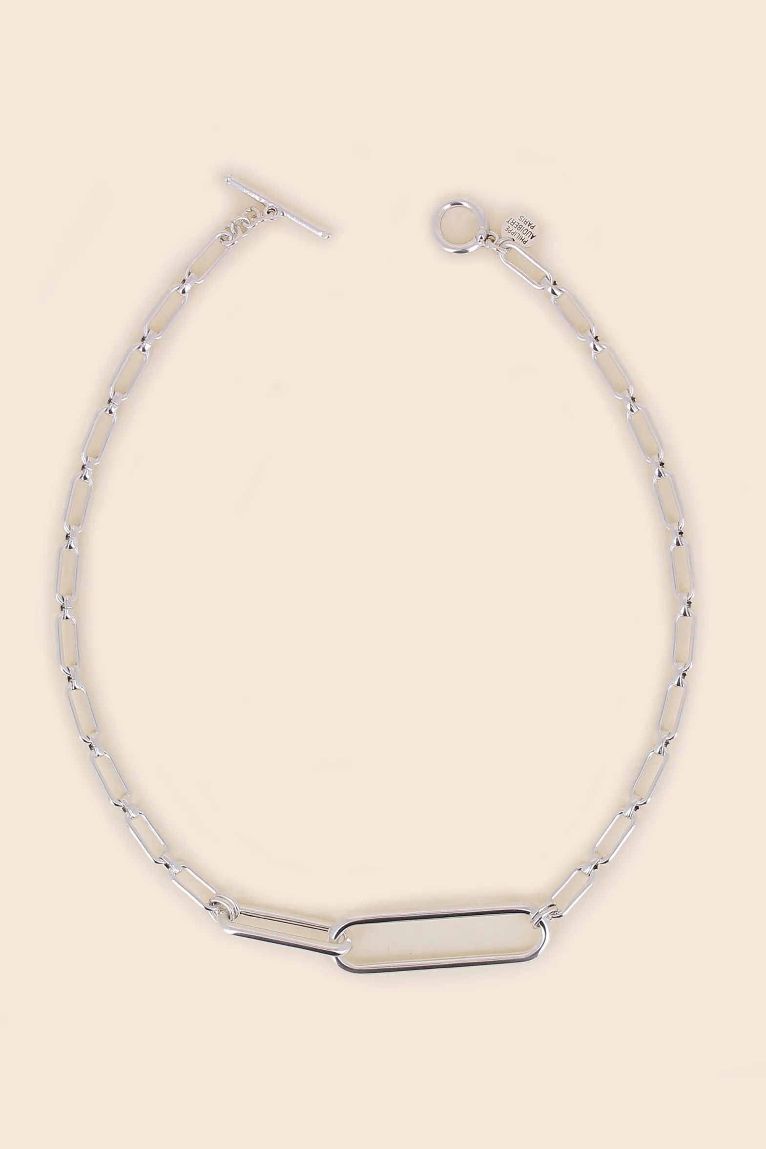 Philippe Audibert Necklace Ena Double Argente New