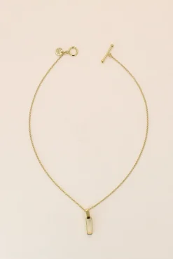 Philippe Audibert Necklace Pendant Soren Dore Flash Sale