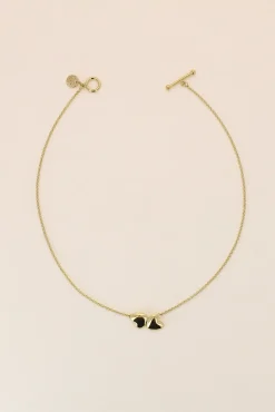 Philippe Audibert Necklace Wanda Double Coeur Cheap