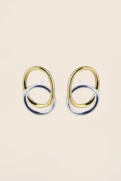 Philippe Audibert Orion Earrings Bicolore Clearance