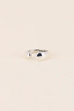 Philippe Audibert Ring Anne Domed Argente Outlet