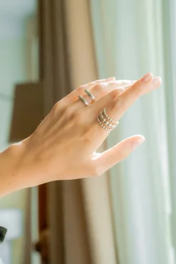 Philippe Audibert Ring Cade Argente Cheap