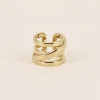 Philippe Audibert Ring Right Large Dore Fashion