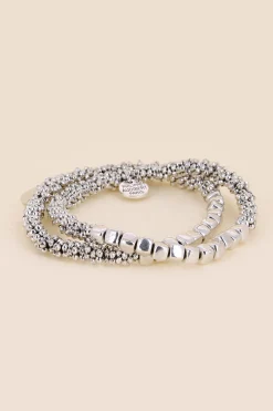 Philippe Audibert Set Of Bracelets Totem Square Best Sale