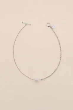 Philippe Audibert Short Necklace Nava Pearl Argente Best Sale